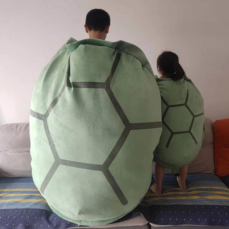 乌龟壳抱枕可穿龟蜜公仔睡觉神器玩偶毛绒玩具衣服人穿大龟壳靠枕