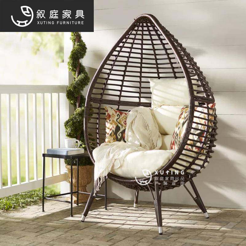 网红休闲吊篮藤椅成人室内秋千户外阳台懒人摇椅吊椅藤编鸟巢摇篮