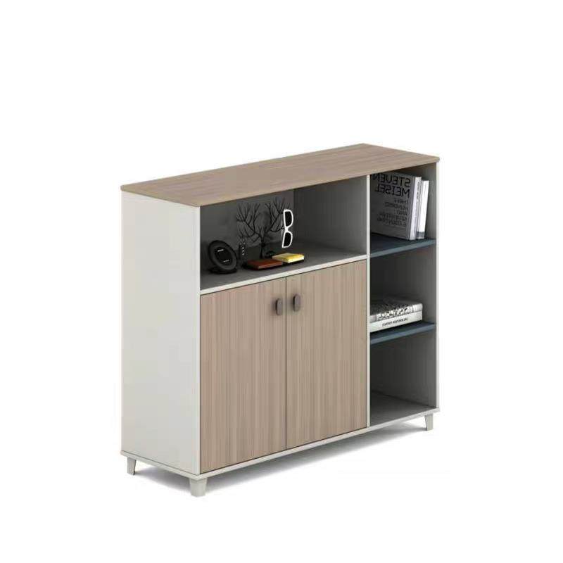 现代板式时尚简约矮柜落地柜文件柜小柜电视柜茶水柜打印机台柜