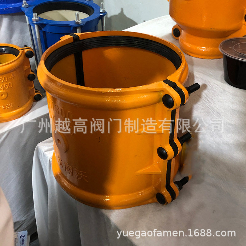 广东南沃三通哈夫节抢修节抢修器卡箍抱箍PE管铸铁管用开孔马鞍