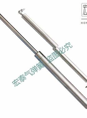 供应不锈钢液压杆气弹簧压力3000N3500N4000N4500N气压撑杆