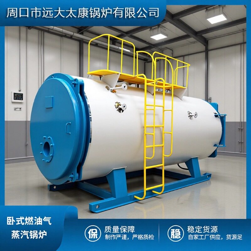 设计温度380 c过热锅炉卧式燃油气低碳冷凝 4吨4T蒸汽锅炉