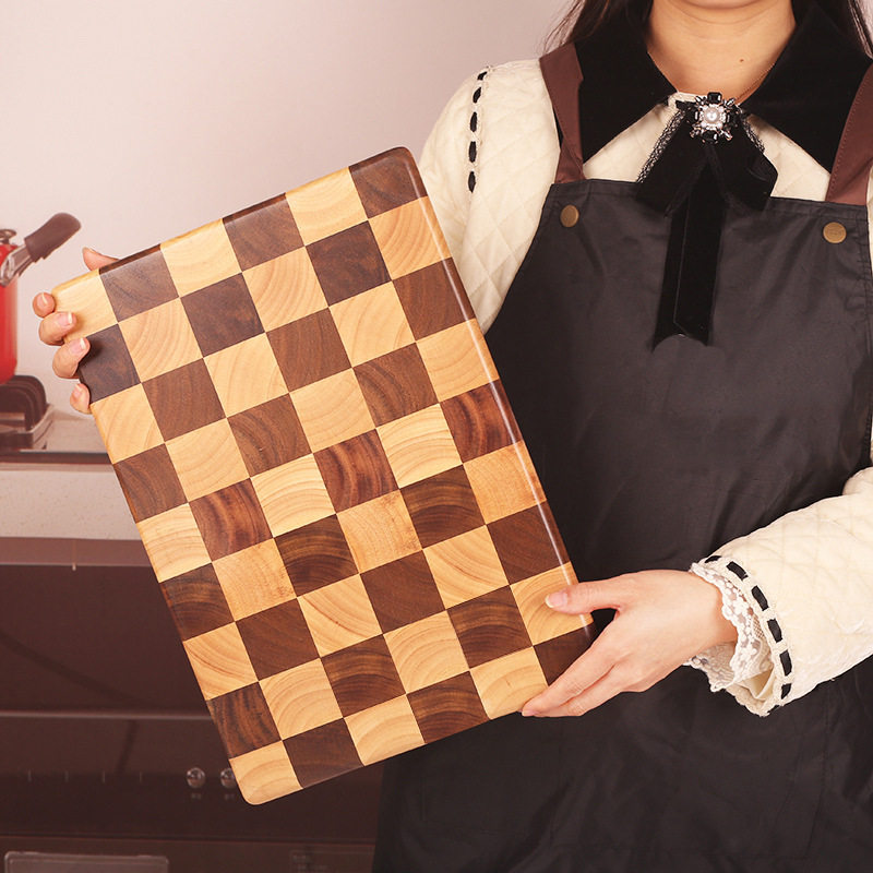 棋盘格菜创意板家用相思木切菜板厨房蔬菜水果案板宝宝辅食板