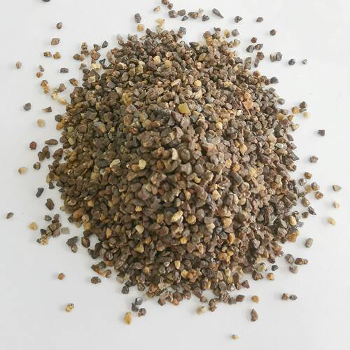 工厂现货石榴石水处理滤料1-2mm10-20目石榴砂工业优质水处理砂