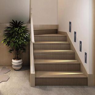 地脚灯嵌入式LED长条形楼梯台阶步道墙角灯感应踢脚灯网红楼梯