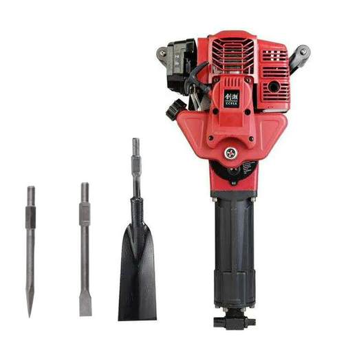 山石开采破碎汽油镐工业级汽油破碎锤二冲程起树挖树小型冲击夯