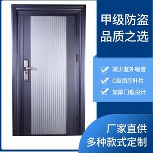 庭院别墅大门防盗门锌铁合金卡门仿铜大门防晒油漆可定