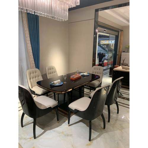 意式后现代简约风餐厅系列长餐桌椅—J01/J05