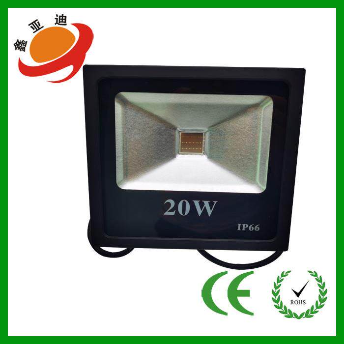 2811RGB投光灯10-50W足瓦遥控户外七彩舞台照树LED彩色泛光灯