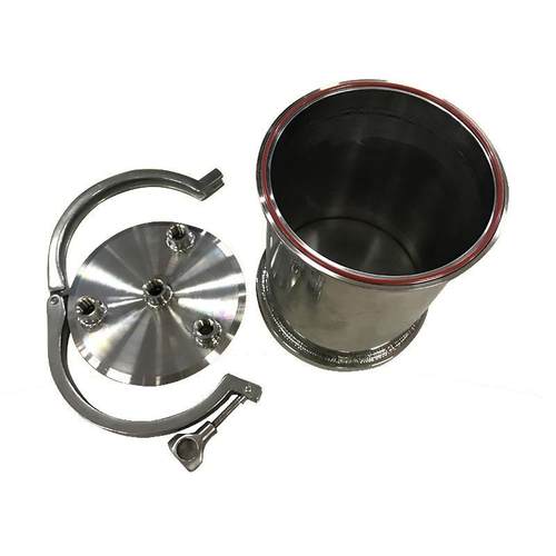 304不锈钢压力桶真空桶存空桶卡箍法兰式压力桶油漆桶非标摩托2L