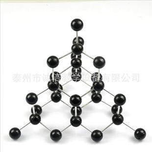 金刚石结构模型晶体钻石正四面体初中化学实验器材教学仪器
