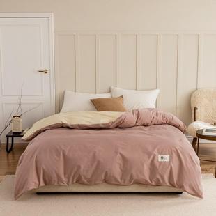 全棉被套单件纯棉学生宿舍单人被罩150x200x230床上用品双人被单