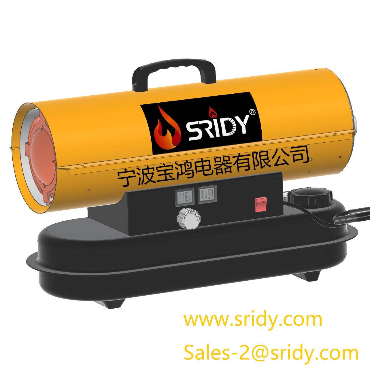 大型汽油暖风机20KW空气加热器带防止过热装置直销