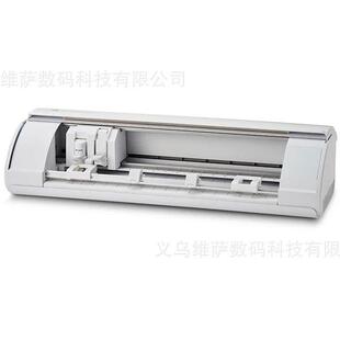 原装进口CAMEO5刻字机不干胶卡纸PU烫画膜不织布毛毡切割机巡边机