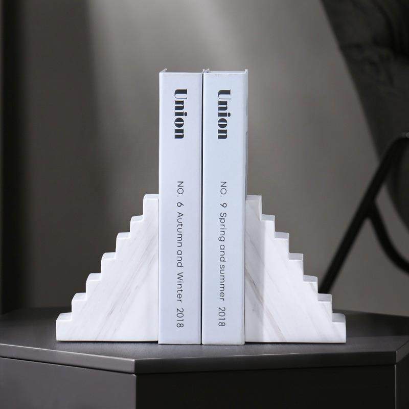 北欧书房书柜饰品大理石书挡摆件现代卧室办公室现代简约装饰书靠,畜牧/养殖物资,畜牧/养殖器械,淘宝优惠券,粉丝福利购,淘宝优惠卷