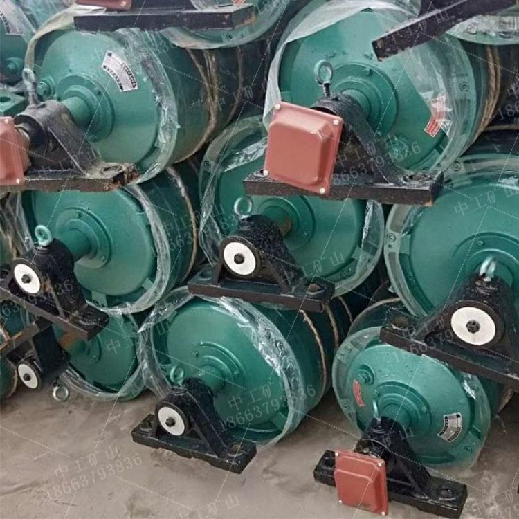 重型输送带传动滚筒聚氨酯包胶电动滚筒体积小重量轻省心