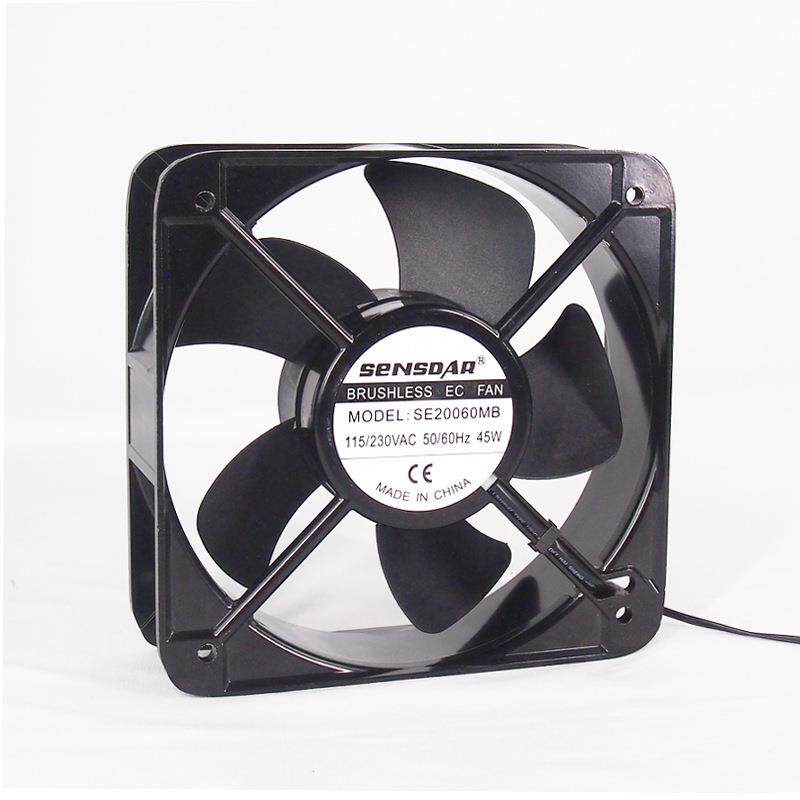 直销EC2060低功率大风量散热风扇220v交流机柜电器柜轴流风机