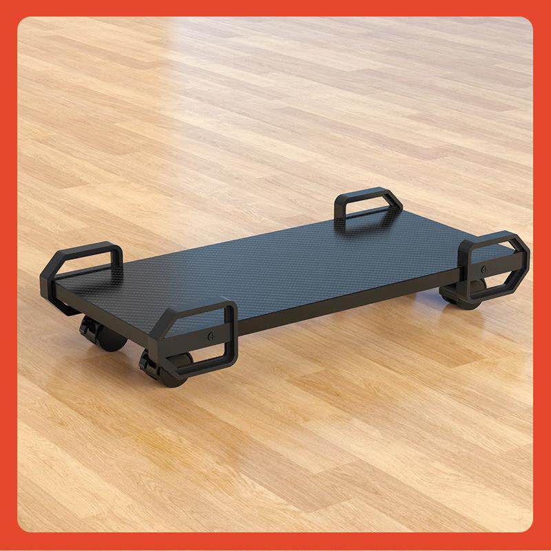 主机托架台式电脑机箱支架置物架大号带轮托架可移动底座放置托盘