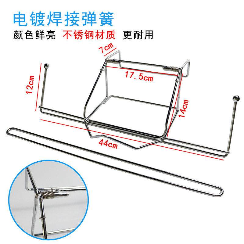 连卷袋支架挂式超市袋子手撕袋购物袋保鲜袋支架散称区挂袋子支架