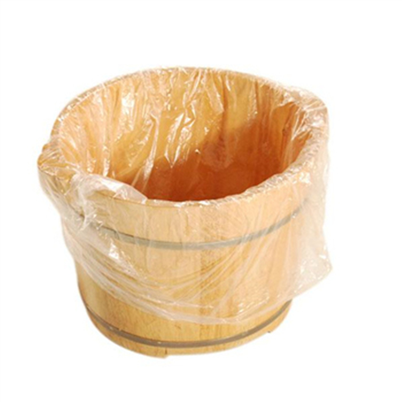 加厚一次性足浴袋泡脚袋塑料袋足疗洗脚盆木桶袋子泡脚袋100个装