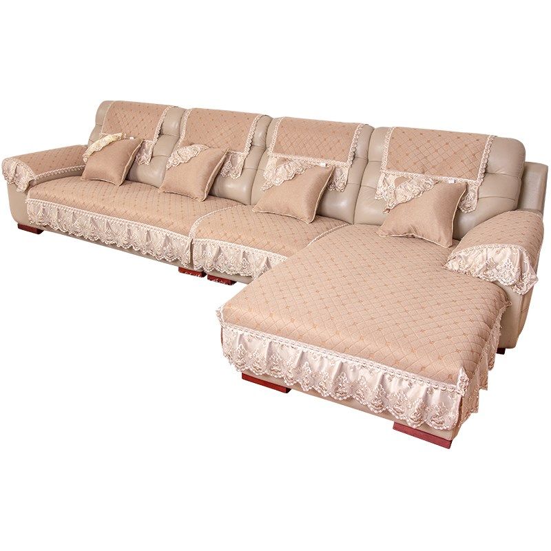 欧式皮沙发垫四季防滑布艺通用客厅贵妃组合轻奢沙发套罩巾定做,居家布艺,沙发垫,淘宝优惠券,粉丝福利购,淘宝优惠卷