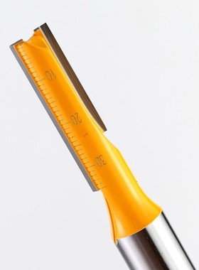 雅登木工马氏专用加长柄公制直刀正反转开榫眼雕刻机开槽刀1/2柄