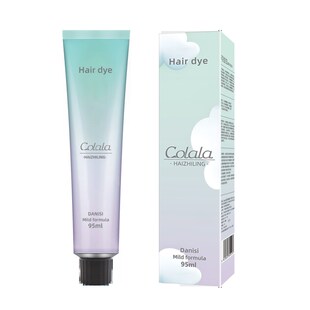 黑茶蜂蜜茶棕色染发剂膏女流行色纯自己在家染薄荷米冷棕植物天然