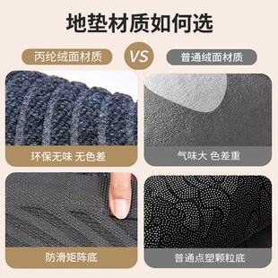 高端别墅入户门垫家用防滑脚垫子室外免打理地垫豪宅进门门口地毯