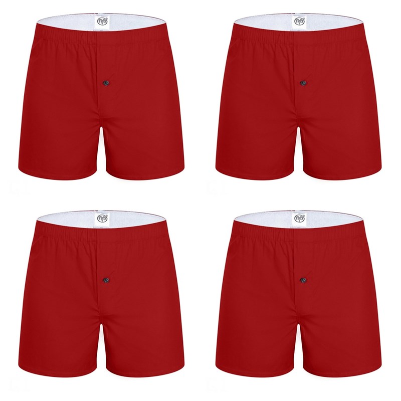 招来好运平安顺遂本命年男士阿罗裤大红全棉内裤蛇年大吉结婚礼物