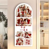 拼图多宫格排版 婚纱照结婚相框加洗照片放大挂墙玄关制作框