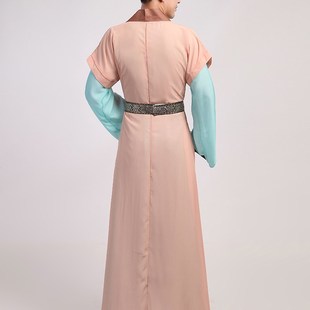 纸扇舞蹈服侠客男书生演出服汉服女古风扇子表演服书生舞蹈演出服