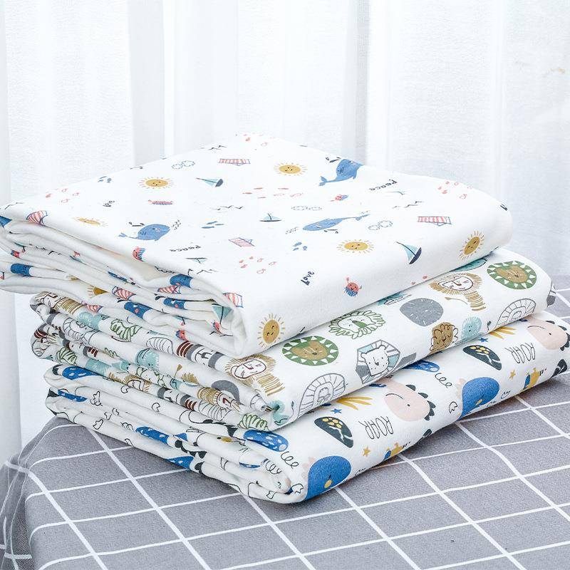 全织印布料40支纯285棉现货纺织布布匹婴儿花针服棉饰面料碎花