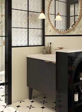 法式复古卫生间阳台海基X布300120墙砖浮31200雕艺0术全瓷背花砖