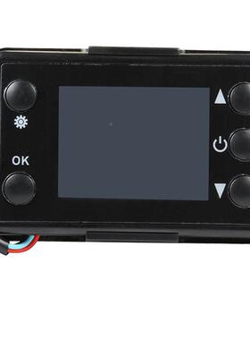 汽车暖风机配件液晶加黑色按键遥控驻车2V器WLL24V热开关远程控1