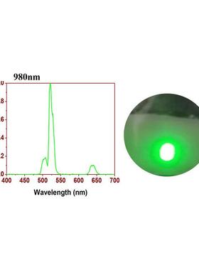 耐高温红外IPE上粉转换绿色荧光粉980nm激发外荧光高纯度油红溶