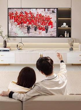 电视柜客厅家用2025地新款落简易现茶几组合XLI视代简约电机柜