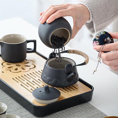 茶韵套简装约轻奢便功夫旅行茶盘茶具简易式随77254行携商务活动