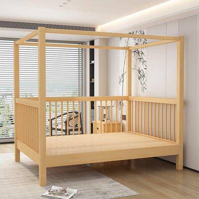 新约中式架子床实木3304床代简民床四柱床客宿栈家具双人床其他现