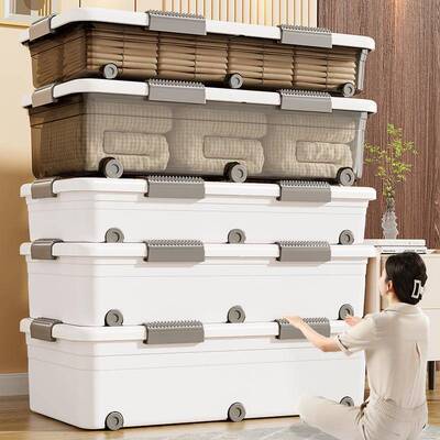 床底轮收箱纳CDSNX032带家用抽屉式衣服储物整理箱床收下纳盒扁平