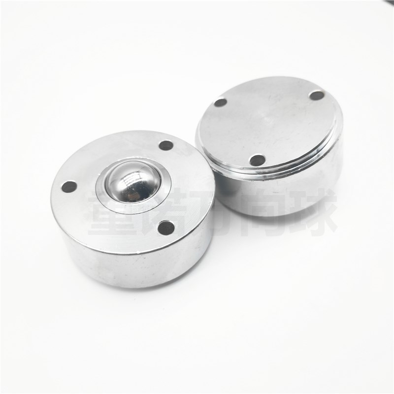 重型万向球IS-25-38-51三孔固定加重型牛眼滚珠轴承 轮子万向