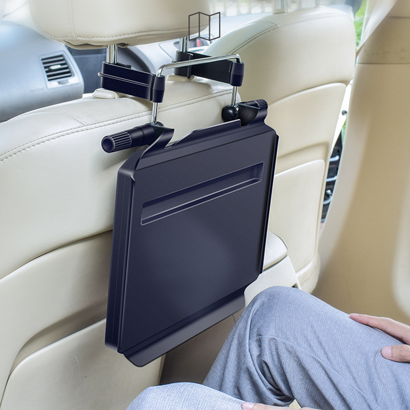 车用餐桌汽车内平板电脑架折叠桌板笔记本固定支架后座后排饭桌子
