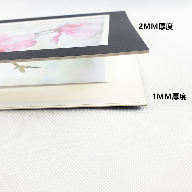 加厚儿童彩色卡纸相框裱8开4K画框挂墙a4简易画框A3纸画框8K翻页