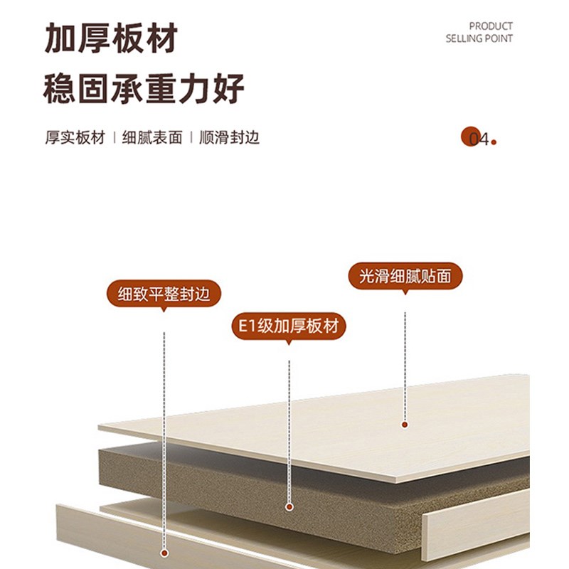 桌面置物架电脑桌桌上收纳架子多层带洞洞板书架学生电竞风整理架