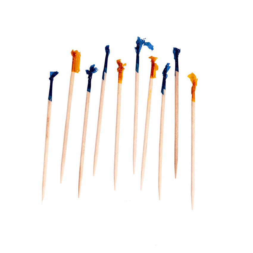 KTV一次性水果签竹签花签酒吧一次性水果叉鸡尾酒签点心签包邮