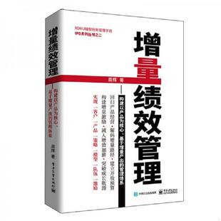 库存九成新增量绩效管理――构建以产品为核心、基于增量产出的管理体系 9787121351235 周辉 电子工业出版社