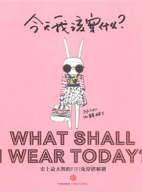 库存九成新今天我该穿什么？：史上最大牌的FIFI兔穿搭秘籍 9787508630076 （英）菲菲·拉宾 中信出版社