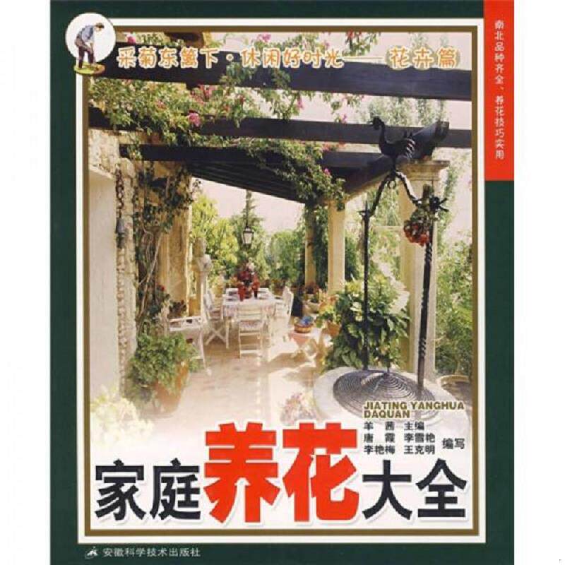 库存九成新家庭养花大全 9787533739171 羊茜 安徽科学技术出版社