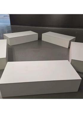 木无质模特底座展示形台踩台子台直播站台正方服装店橱窗展脚示锦