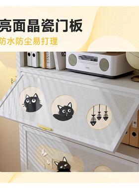 室制鞋柜家用门口OUK一体靠墙钢容鞋架多层大量入户收纳柜内外储