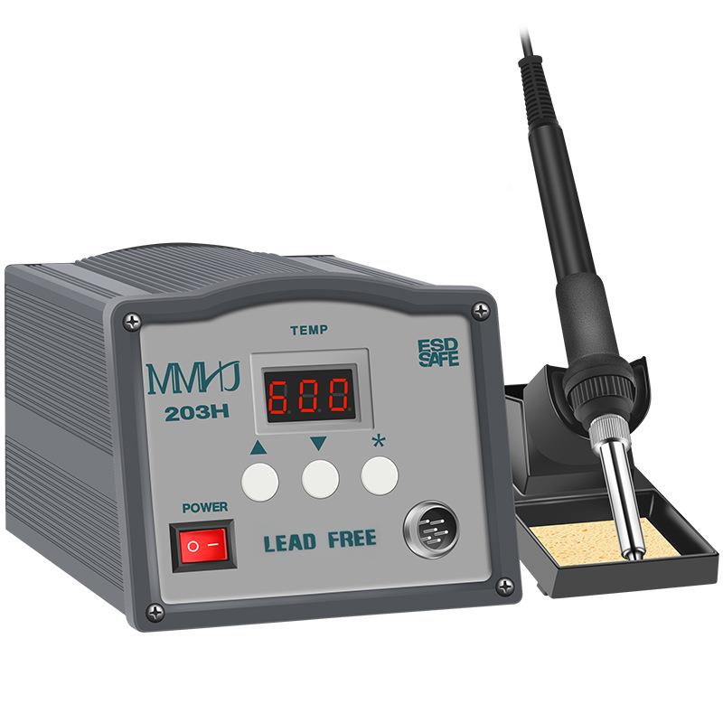 恒温高焊9台大功率9W205温H频调电焊台203H电烙铁套装150W工0业级